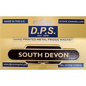 DPS - South Devon Railway - Station Totem Fridge Magnet