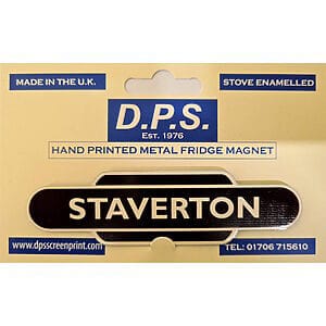 DPS - Staverton - Station Totem Fridge Magnet