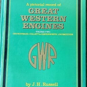 A Pictorial Record of Great Western Engines Vol.2 - Churchward, Collett & Hawksworth  Locomotives - J. H. Russell - Pre-Owned Hardback Book 1999 Reprint