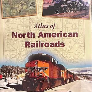 Atlas of North American Railroads - Bill Yenne - Pre-Owned Hardback Book 2005