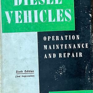 Diesel Vehicles - Operation Maintenance and Repair - F. J. Camm - Pre-Owned Hardback Book 2nd Impression 1955