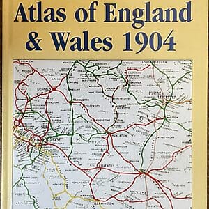 Railway Clearing House Atlas of England & Wales 1904 -Pre-Owned Hardback Book 2005 Reprint