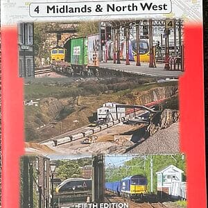 Railway Track Diagrams 4 - Midlands & North West 5th Edition -  Martin Brailsford (Editor) - Pre-Owned Paperback Book 5th Edition 2022